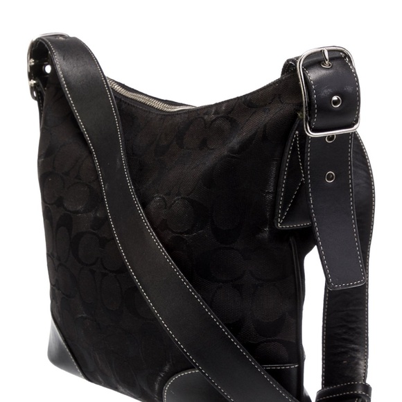 Coach Handbags - Coach Signature Convertible Crossbody/Shoulder Bag